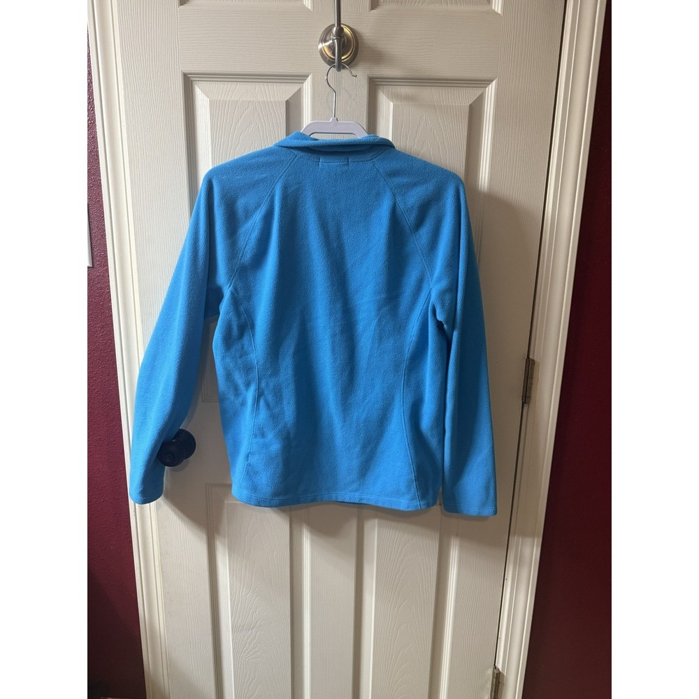 Eddie Bauer Women's Fleece Quarter Zip Pullover Blue Size‎ Large - Picture 5 of 8